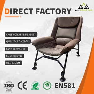 Chaises pliantes ergonomiques personnalisées, épaisses, confortables, réglables <span class=keywords><strong>en</strong></span> hauteur, portables, pour l'extérieur, le camping, le jardin, la plage, la pêche - Product Image 1