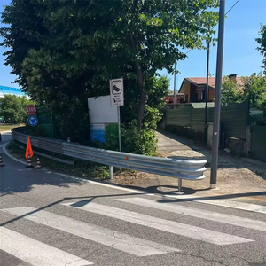 Meilleur prix Garde-corps routier en acier profilé en W, barrière anti-choc galvanisée, sécurité routière, vente en gros, résistance aux impacts M65 H1W3 - Product Image 6