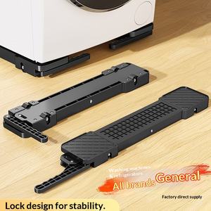<span class=keywords><strong>Support</strong></span> de base réglable en hauteur pour machine à laver, mobile, antidérapant, antichoc, en plastique, avec <span class=keywords><strong>roulettes</strong></span> pour <span class=keywords><strong>réfrigérateur</strong></span> à chargement par le haut - Product Image 5