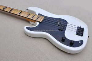Flyoung Linkshandige Elektrische Basgitaar 4-snarige Basgitaar met zwarte hardware - Product Image 4