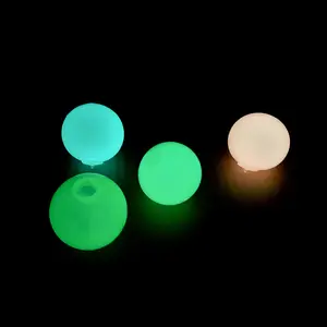 Светящиеся игрушечные шары в форме лунного света, детский подарок, праздничное украшение, детский светящийся в темноте прыгающий шар