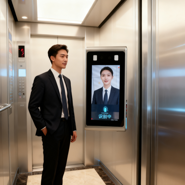 PROSPECT Industrial Design Elevator Access Control Biometric Reader Face Recognition System for Apartment Use