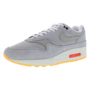 NIKE Air Max 1 PRM <b>Mens</b> <b>Shoes</b> Color: <b>Grey</b>/White 100% Authentic - Product Image 1