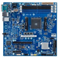 Motherboard Workstation MicroATX MC12-LE0 dengan AMD Ryzen Seri 5000/4000/3000, 4*DDR4 UDIMM, 6*SATA, 2*GLAN, 6xSATA3 untuk Gigabyte