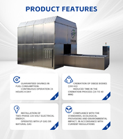 2025 nouveaux produits machine de crémation corps cadavre morgue brûlant prix d'incinérateur gaspillé four de crémation humaine