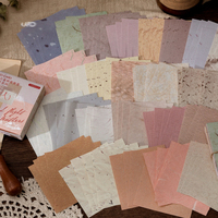100 feuilles de papier vintage pour scrapbooking, matériel esthétique, fournitures de papier, papier décoratif classique pour journal et artisanat
