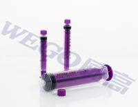 Fabricant de consommables médicaux WEGO, seringue d'alimentation jetable Enfit colorée de 50 ml et 60 ml