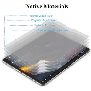 2021 9HプライバシーセラミックforiPad Pro11スクリーンプロテクター強化ガラスタッチマット電話用紙のようなスクリーンプロテクター