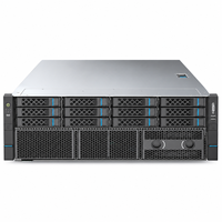 Inspur InCloud AIRail IR5468H3 4U AI Hyperconverged Infrastructure HCI Server 8 Akselerator GPU untuk Inferensi LLM
