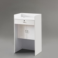 Bureau de réception moderne en bois de luxe pour hôtel, bureau, centre commercial - Meuble commercial convertible, durable et écologique