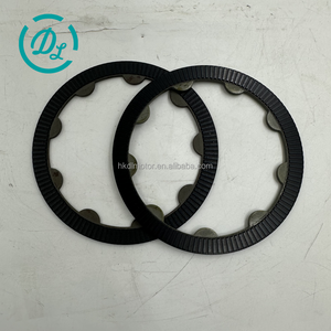 แผ่นเบรกยางสำหรับรถขุด IL9 116x85x3.5แผ่นแรงเสียดทานสำหรับ EC55 R55แผ่นดิสก์เบรกทนทานสำหรับเดินทางแบบ JMF43 - Product Image 1