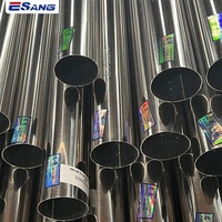 ESANG fabricant 40mm soudé poli garde-corps décoratif tube rond tuyaux en acier inoxydable 304 201 316