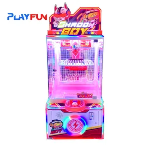 Playfun shadow boy clip regalo premio macchina vending cattura le bambole vending artiglio macchina divertimento giochi Arcade