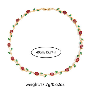 <span class=keywords><strong>Collana</strong></span> a Fiore di <span class=keywords><strong>Tulipano</strong></span> in Acciaio Inossidabile Placcato Oro 18K PVD Impermeabile e Antiossidante del Marchio Fanhua Jewelry - Product Image 5