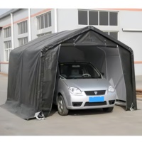Cobertizo Portátil para Auto de 10'X20', Impermeable, Resistente a los Rayos UV, Fácil de Montar
