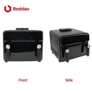 Friteuse à air électrique écologique antiadhésive à double chauffage, panneau tactile lisse, chauffe <span class=keywords><strong>rapide</strong></span>, 11L, chambre métallique durable, design moderne pour la maison - Product Image 6