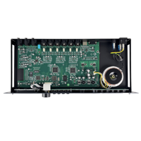 Processeur audio professionnel Paulkitson 260 2 entrées 6 sorties équipement audio DSP avec construction en métal