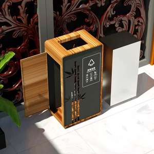 Poubelles spécialisées pour les écoles et les centres commerciaux, modèle extérieur pour les communautés résidentielles, épaisses, durables et faciles à nettoyer - Product Image 3