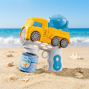 Summer Outdoor Portable Electric Bubble Machine & Gun for Kids 0-24 Months Unisex ABS Plastic - Product Image 2