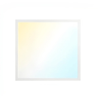 Panneau lumineux LED à CRI élevé 90, dimmable, à température de couleur variable, avec télécommande 2,4 GHz, format carré 2x2/2x4, couvercle en PC