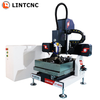 Madera de hierro fundido de escritorio de 4 ejes de alta precisión 3030 4040 6040 6060 6090 pequeño enrutador CNC precio de la máquina de molde de Metal