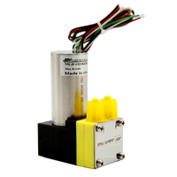 Tête d'aspiration auto-amorçante de haute qualité, Mini pompe à liquide à diaphragme sans balai 12v Dc pour l'industrie Textile