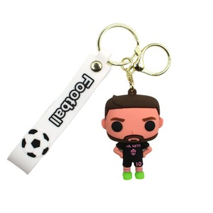 Mani Doll World and CUP หมายเลข10กระเป๋าฟุตบอลกีฬาคู่จี้ห้อยดาวอุปกรณ์แขวนพวงกุญแจ C Luo - Product Image 6