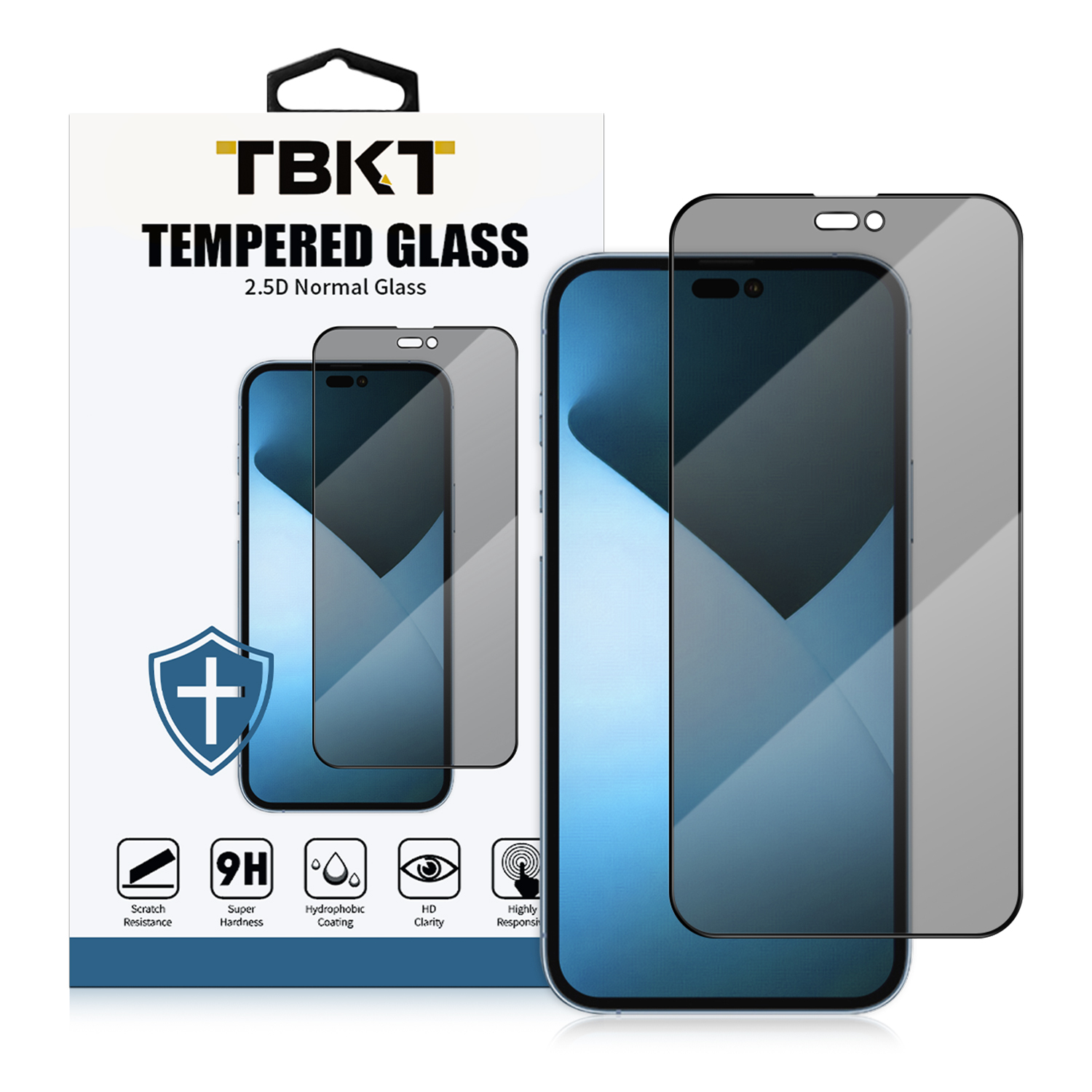 Защитная пленка для экрана из закаленного стекла с защитой от шпионов, полное покрытие HD, черный край, iPhone 14, 13, 12, 11Pro Max