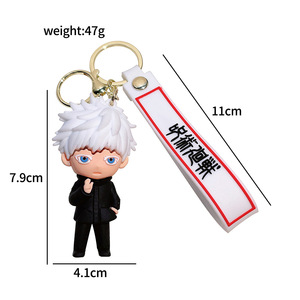 Porte-clés Jujutsu Kaisen 2026, version Q, cinq Wu Knotweed, œuf torsadé décontracté, figurine boîte mystère - Product Image 4