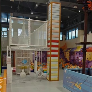 <span class=keywords><strong>Parc</strong></span> de trampolines intérieur multifonctionnel avec cordes d'escalade pour le jeu et le divertissement des enfants dans les centres commerciaux - Product Image 4