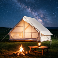 Tente de camping familiale gonflable automatique en tissu Oxford imperméable et robuste, grande capacité, pour l'extérieur