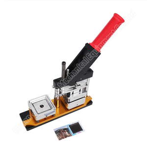 เครื่องผลิตแม่เหล็กตู้เย็น50*50มม. เครื่องผลิตแม่เหล็ก3D แก้ว - Product Image 1