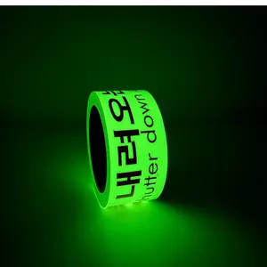 Alta qualità 2-10 ore PVC fotoluminescente PET Glow In pellicola luminosa fluorescente scura