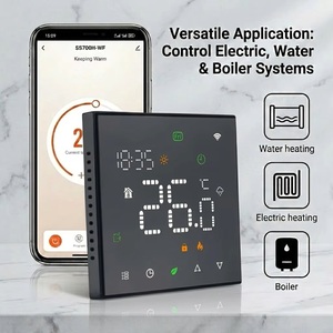 Fabricant chinois – Thermostat intelligent WiFi Tuya pour chauffage au sol, commande vocale, programmation hebdomadaire 5+1+1, idéal pour cuisine et hôtel – OEM/ODM à prix compétitif - Product Image 1