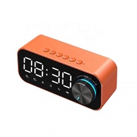 NOUVEAU Réveil BT Speaker Affichage numérique LED Wireless Sub Woofer Music Player Desk Table Clock logo Cadeau promotionnel