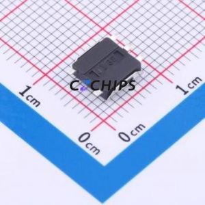 TS-1080W-A1B2-D2 Tactile Switch SMD Switch Single Pole Single Throw Round Button 1.8N Vertical Mount - Product Image 2