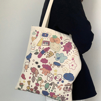 Sac en toile de coton 10oz imprimé numérique personnalisé pour les livres sac de calicot sacs réutilisables