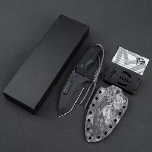 Navaja Táctica de Bolsillo 'Violent Angel' de Med Fod, Hoja Recta de Acero Inoxidable de Alta Calidad, G10 Master, Personalizable, DIY, OEM - Product Image 2