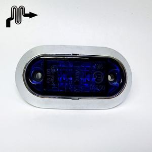 Lampu indikator sinyal belok trailer, 2 LED, lampu indikator sinyal belok, dua warna 10-30v, lampu penanda samping, lampu peringatan untuk truk lori traile - Product Image 2