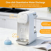 Bouilloire à lait pour bébé SS316 2L 5-en-1 multifonction avec lampe de nuit, préparateur de lait infantile, refroidissement rapide, chauffe-lait