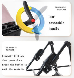 कुत्तों के लिए ढहने वाले छोटे छोटे कुत्ते पालतू जानवर - Product Image 5