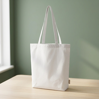 Bolsa de Mano Florida de 10L Sin Marca, Moderna, Mediana, de Algodón para Playa, con Asa, Logotipo Personalizado, Grosor de 12oz, Uso Diario, Modelo para Impresión