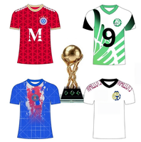TF347 Weltweite Fußballtrikot-Kollektion Premium Fußballtrikots Heim Auswärts Drittes Design Atmungsaktiv Schnelltrocknend Großhandel