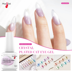 <span class=keywords><strong>Vernis</strong></span> à ongles en gel œil de chat personnalisé en cristal, <span class=keywords><strong>vernis</strong></span> à ongles en gel magnétique flash 15 ml, <span class=keywords><strong>semi</strong></span>-<span class=keywords><strong>permanent</strong></span>, à faire tremper, vegan, pour salon de manucure - Product Image 1