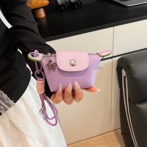 กระเป๋าไนลอนทรงเกี๊ยวขนาดเล็กแบบลำลอง กระเป๋าใส่เหรียญ <span class=keywords><strong>Longchamp</strong></span> Ultra พร้อมจี้ห้อย ที่ใส่บัตร ที่เก็บหูฟัง ที่เก็บลิปสติก พวงกุญแจเข้าชุดสำหรับใช้ในชีวิตประจำวัน - Product Image 2