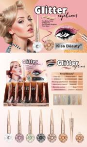 Kiss Beauty - Delineador Líquido Brillante a Prueba de Agua en 6 Colores, 8 ml, Producto de Maquillaje Cosmético al por Mayor, Marca Privada - Product Image 6