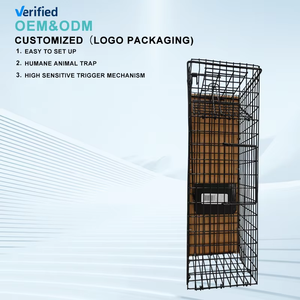 Sống bắt lồng bẫy Mèo Thỏ chuột Chuột Fox kiểm soát động vật bẫy lồng - Product Image 5