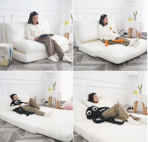 New Innovation Folding <strong>Matress</strong> <strong>Sofa</strong> Bean Bag <strong>Bed</strong> Foam Filling Folding <strong>Matress</strong> <strong>Sofa</strong> for Living Room Bedroom - Product Image 6