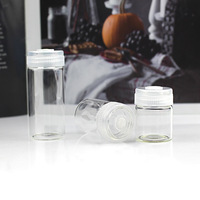 Bouteille de culture transparente et respirante tube à essai en verre borosilicaté récipient de bouteille de culture tissulaire vente en gros