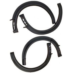 Accesorios para Automóviles al por Mayor, Guardabarros Negros de ABS para Toyota Hiace 2015 - Product Image 1